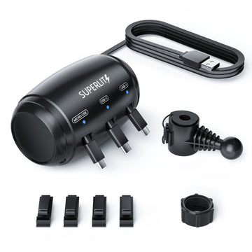 ⚡ PowaBox – Retractable Multi-Device Charging Cable for Rideshare & Everyday Drivers